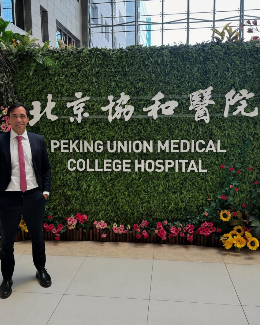 Dr. Carlos Romeiro participou de Intercâmbio na China